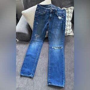 American eagle skinny jeans size 8